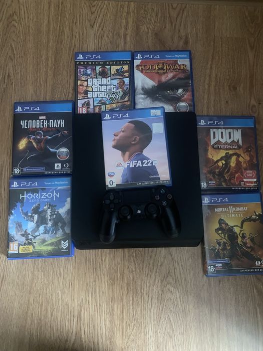 Продам playstation 4 512гб