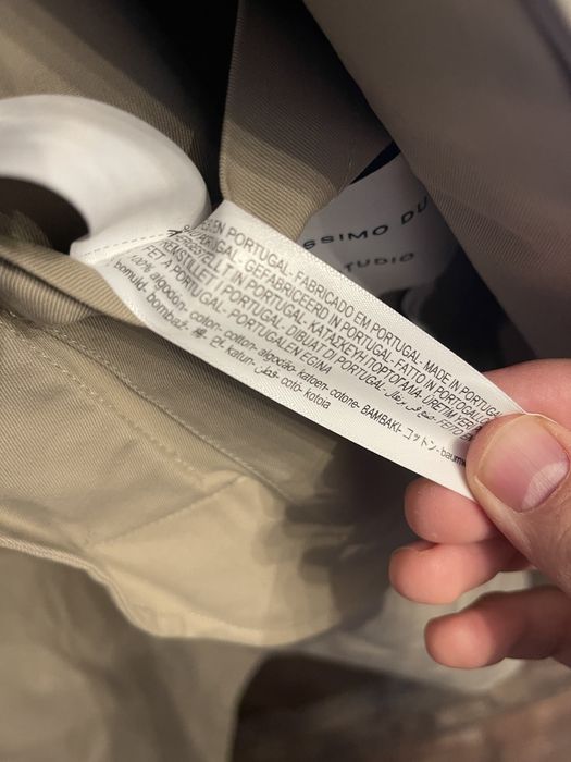 trench Massimo Dutti Studio