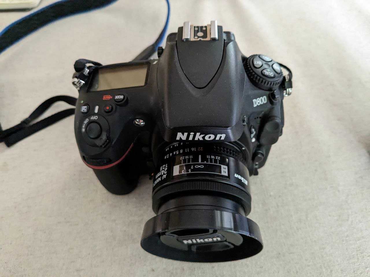 Nikon D800 (SC:14300) и два обектива