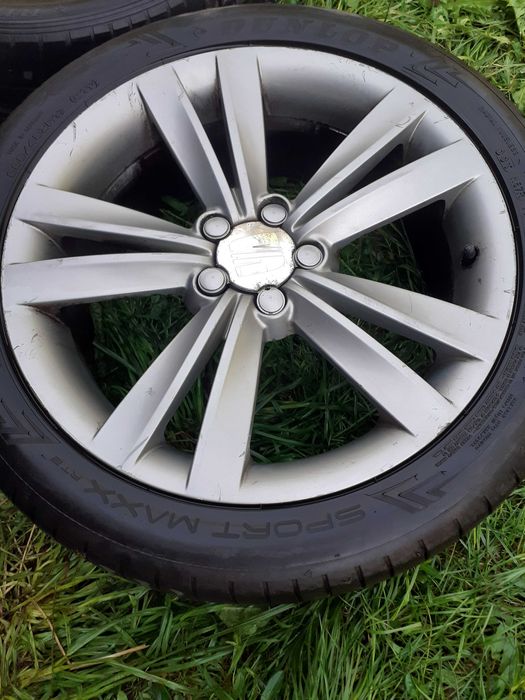 Vand set de 4 roti cu jante de ALIAJ Originale SEAT Sport- 17 inch
