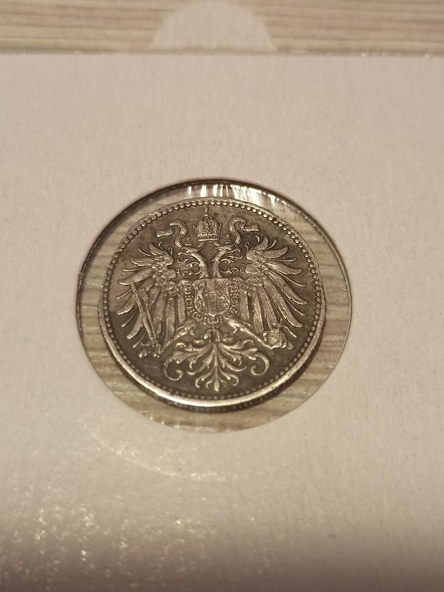 10 heller 1895 moneda monezi antichitati vechituri