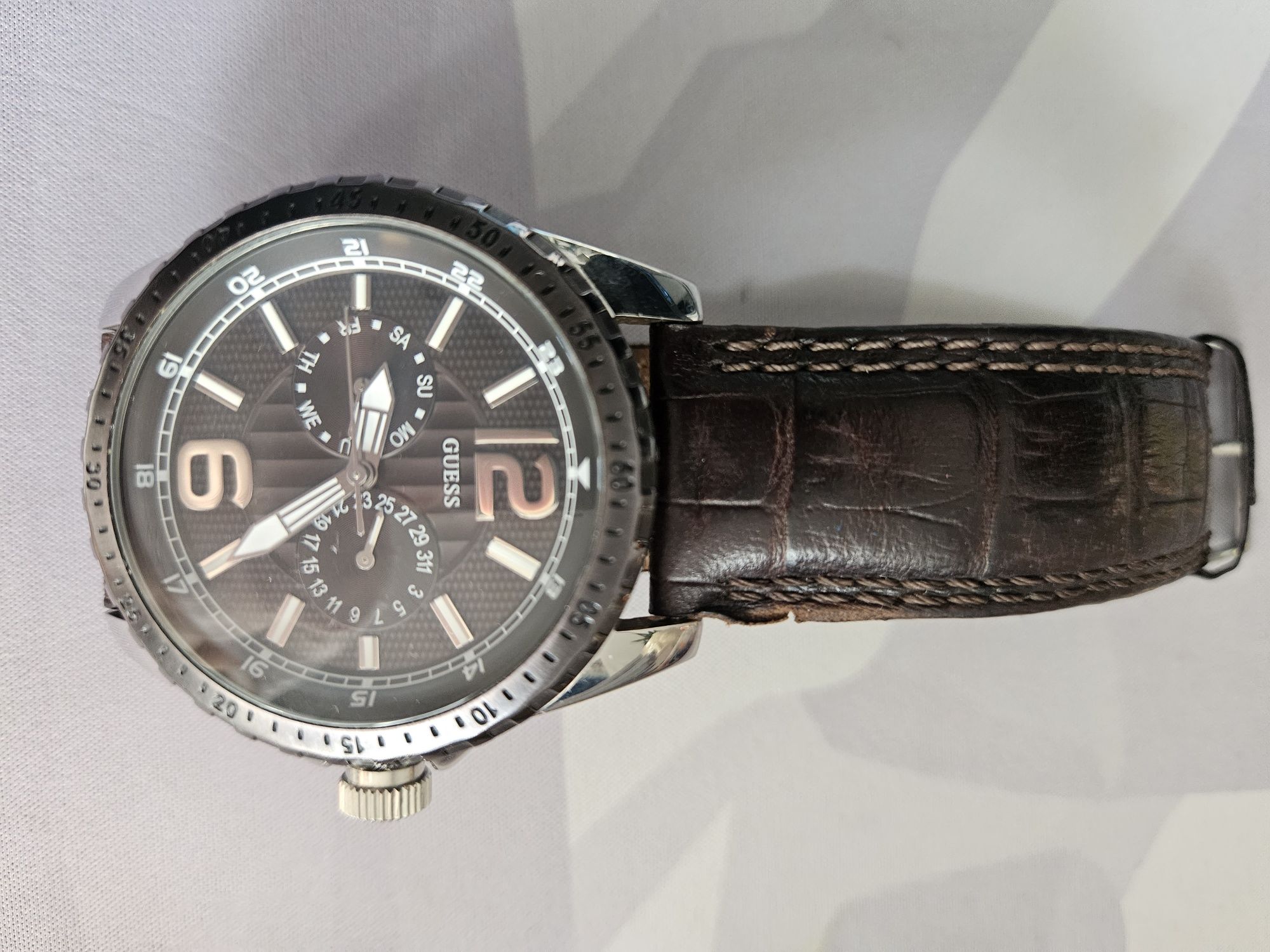 Ceas Guess barbati, curea originala