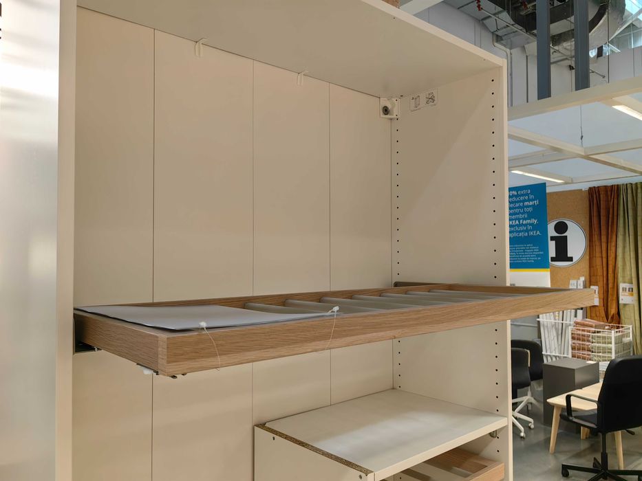 IKEA - KOMPLEMENT Umeraş pantaloni culisant, stejar, 100x35 cm.