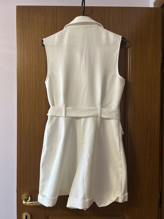 Дамски бял гащеризон