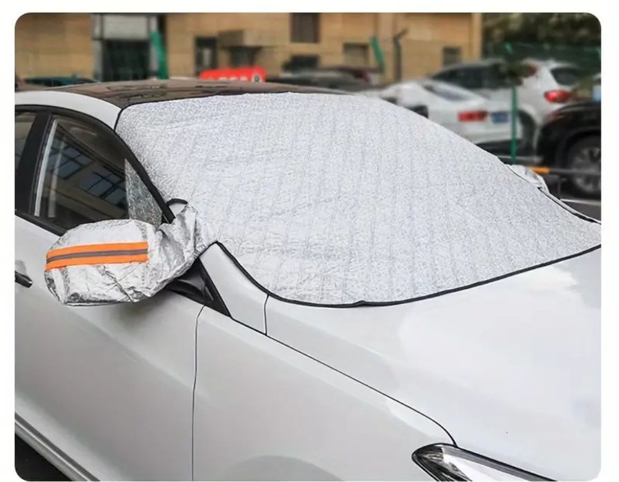 Prelata auto termica , prelata parbriz și oglinzi anti îngheț zăpadă
