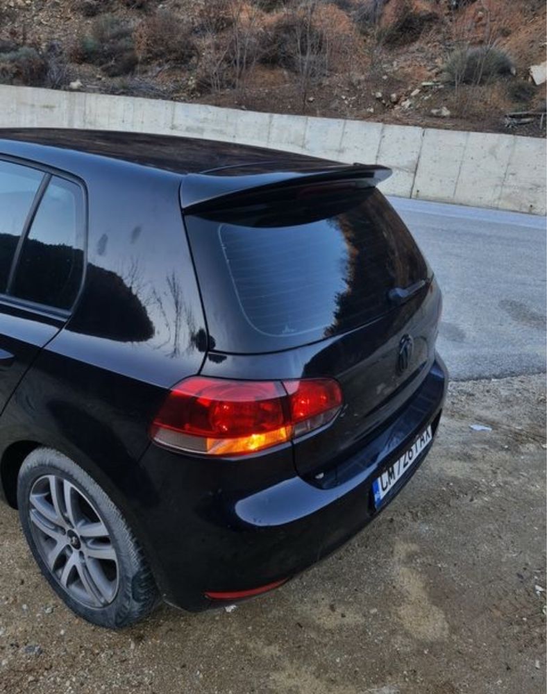 Спойлер за багажник на Vw Golf 6 - грундиран, голф 6, лип