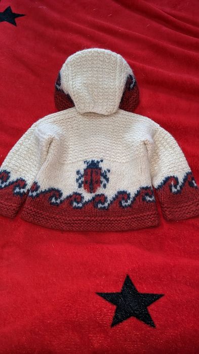 Hanorac buburuză fetițe 12-18 luni