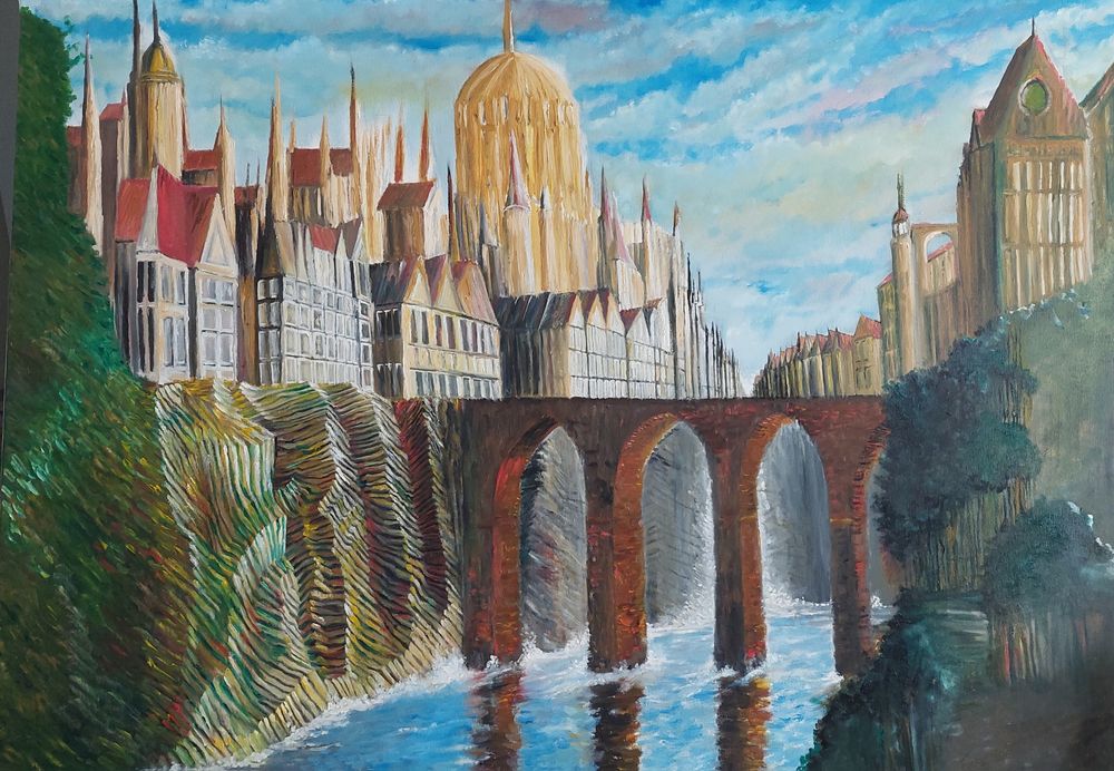 Vând tablouri în ulei pe pânză