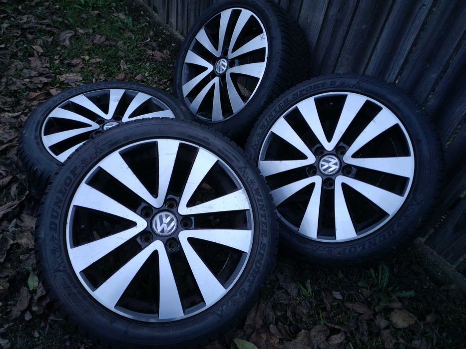 Jante originale VW Golf Passat skoda 225 45 r17 iarna