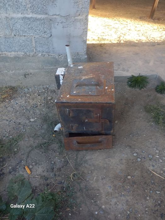 Продам печь на твердом топливе
