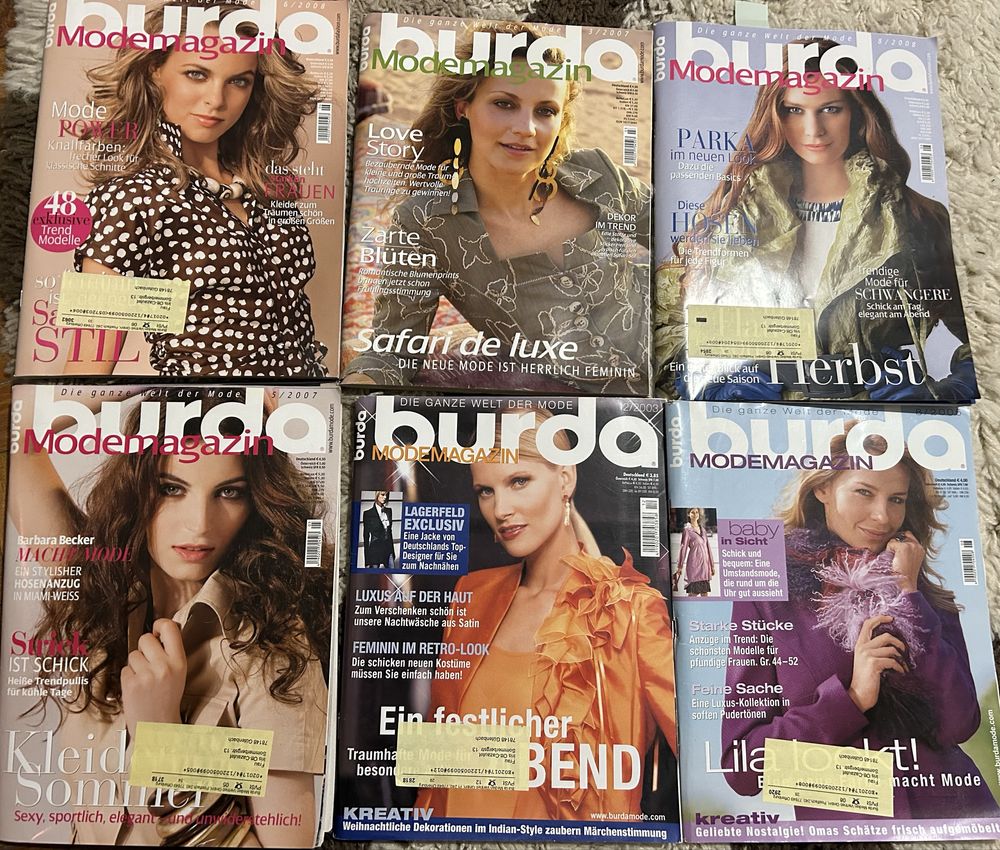 Reviste Burda 25 ron buc