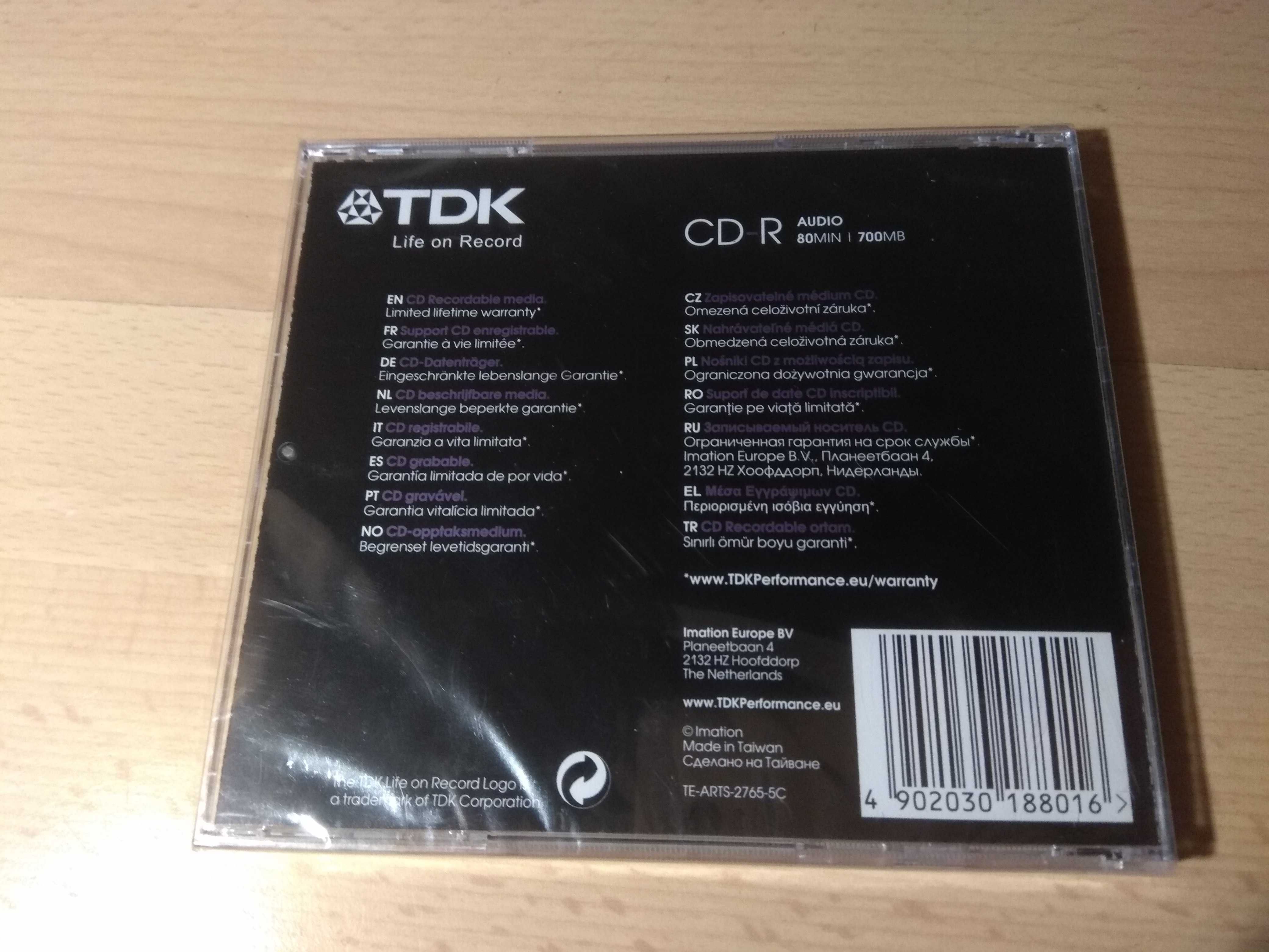 Компакт диск TDK CD-R Audio 80min