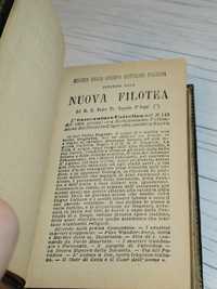Nova Filotea carte rugăciuni editura Milano 1868