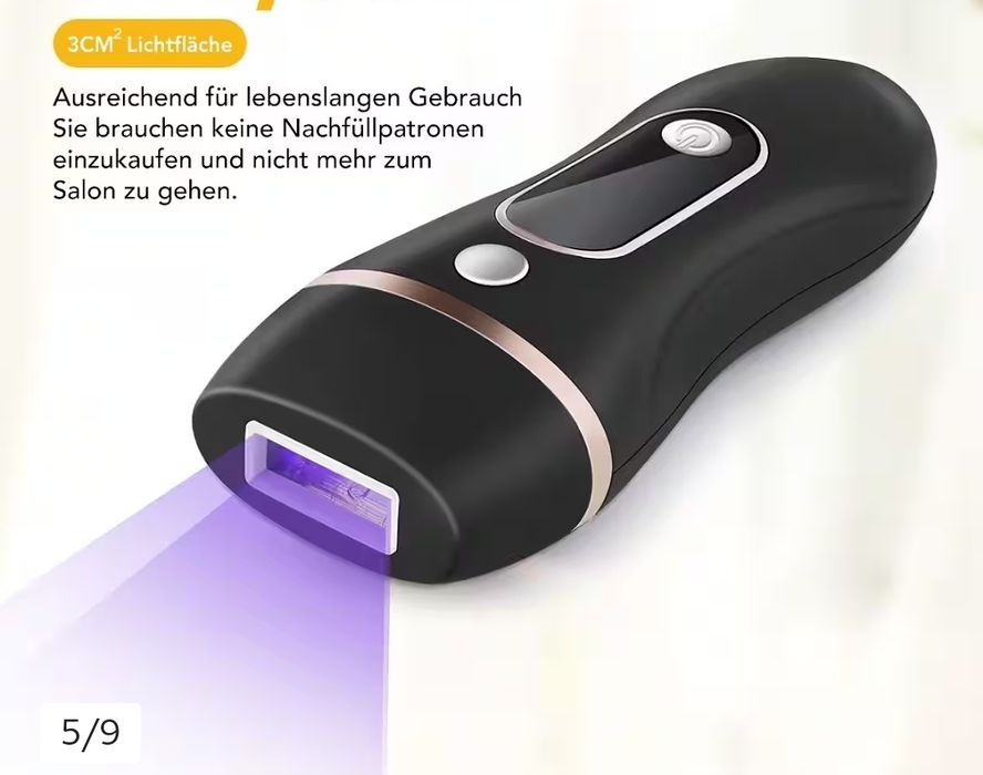 Dispozitiv de îndepărtare epilator a părului IPL