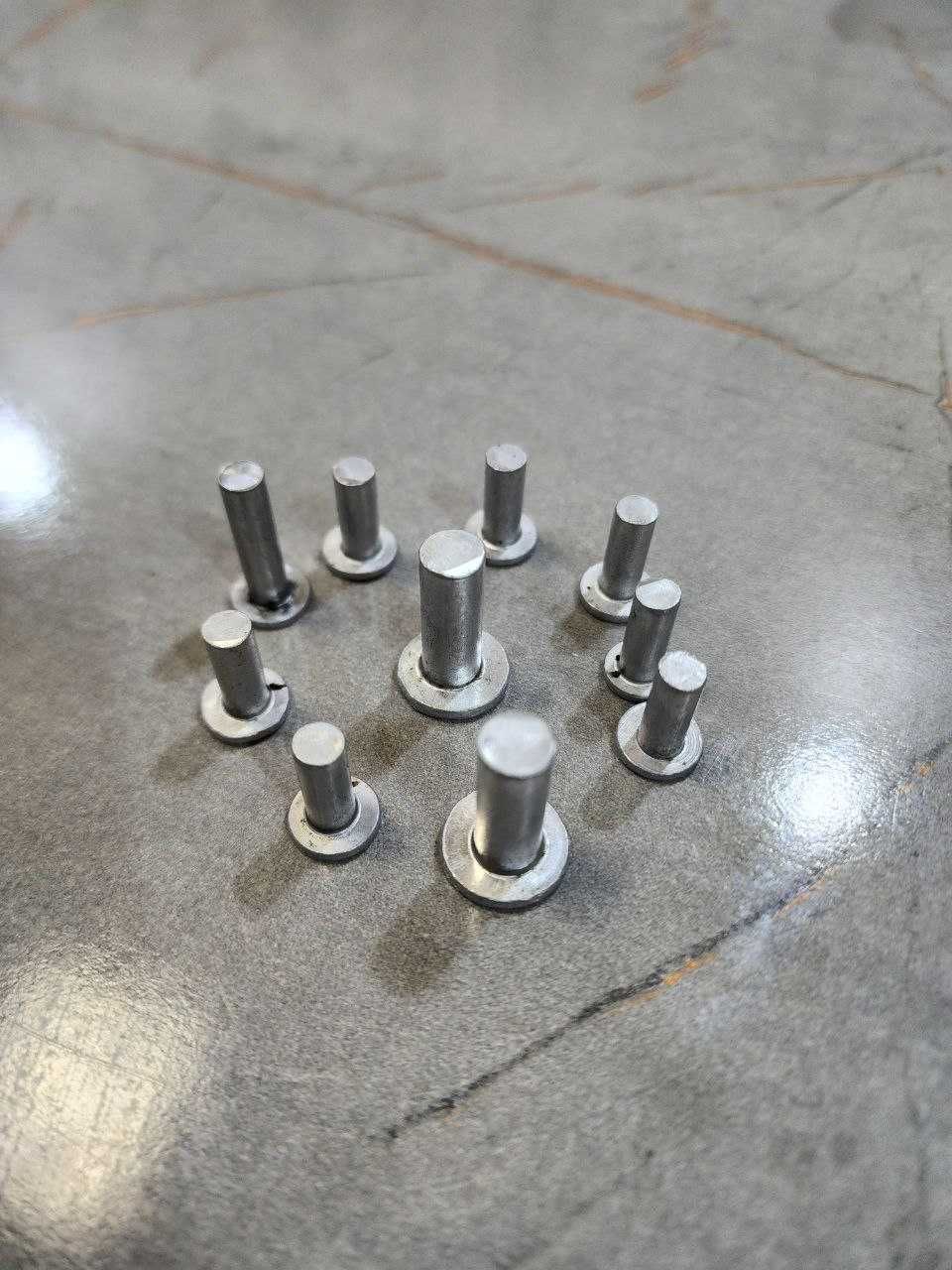 Заклепки алюминиевые, alyumin zaklepkalar, aluminium solid rivets