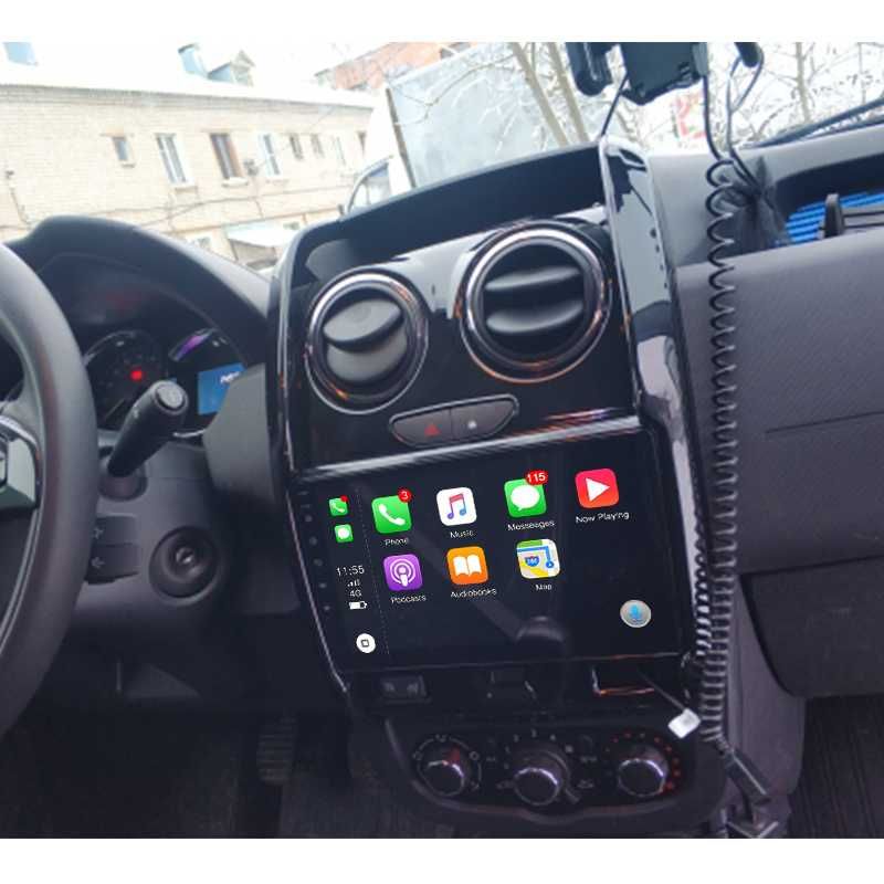 Navigatie Android 14 RENAULT DUSTER 2015 1/8 Gb Waze CarPlay + CAMERA