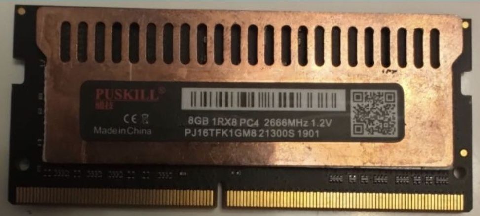 Memory Ram Sodimm DDR4 8Gbs-2666Mhz със охладител
