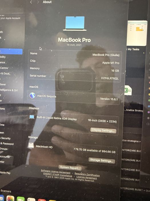Macbook Pro 16 M1