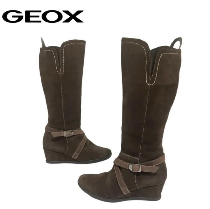 Ботуши Geox естествена кожа