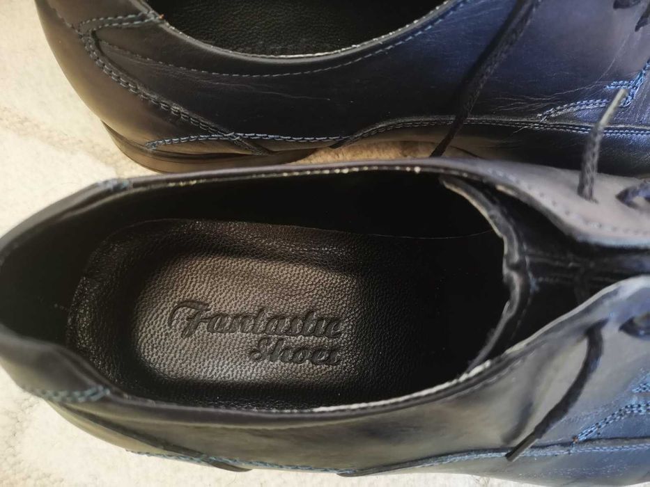 Елегантни нови обувки от естествена кожа 43-ти номер