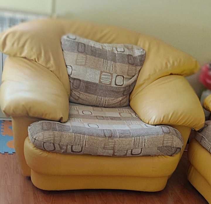 Кожена холова гарнитура "Лукса"