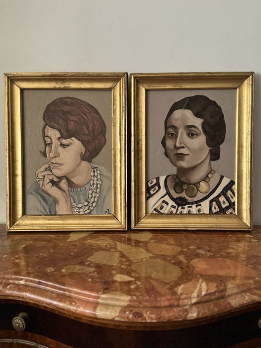 Tablou pictura portret vintage