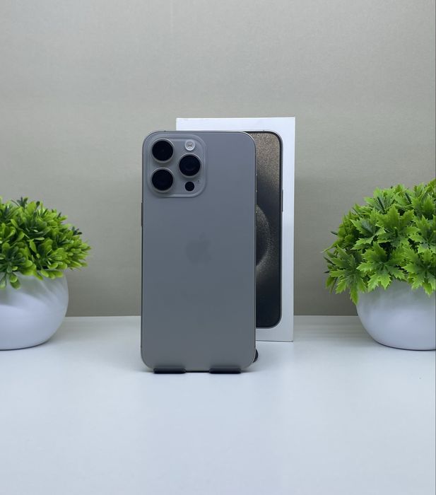 «Ломбард Белый » Актобе Apple iPhone 15 Pro Max серый арт.172373
