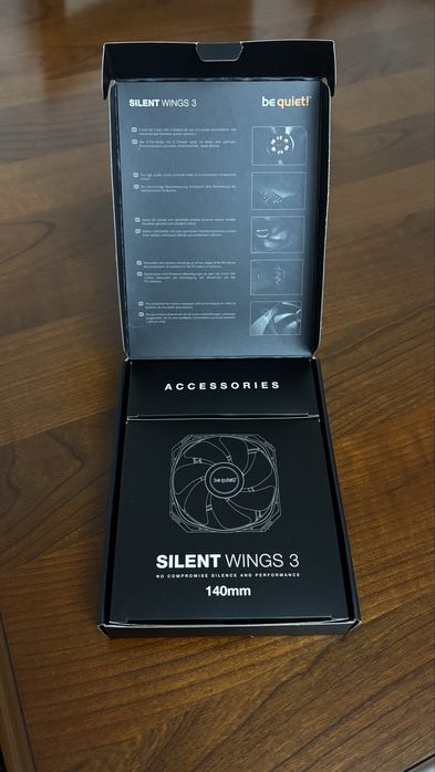 be quiet! Silent Wings 3 140mm High-Speed PWM (новый, в упаковке)