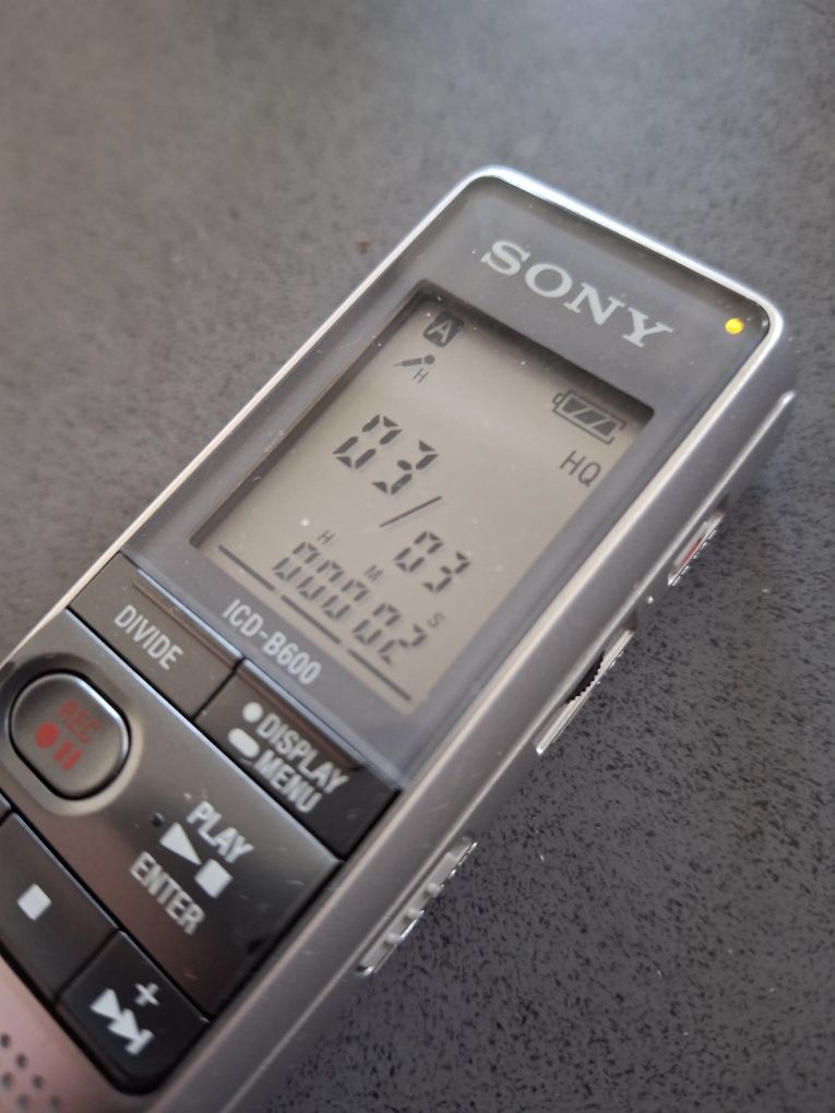 Sony,reportofon cu memorie interna