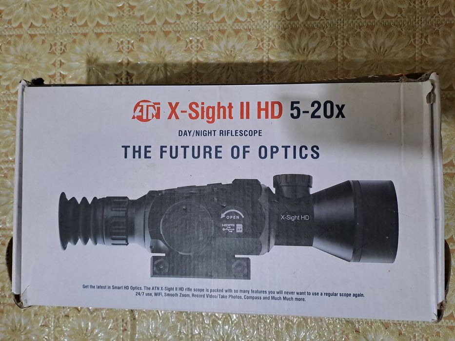 Дигитален дневно/нощен прицел ATN X-Sight II HD 5-20x.