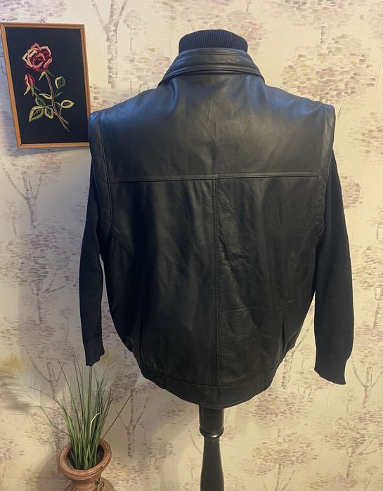 Vesta barbati groasa/sezon rece 100% piele marimea XXL