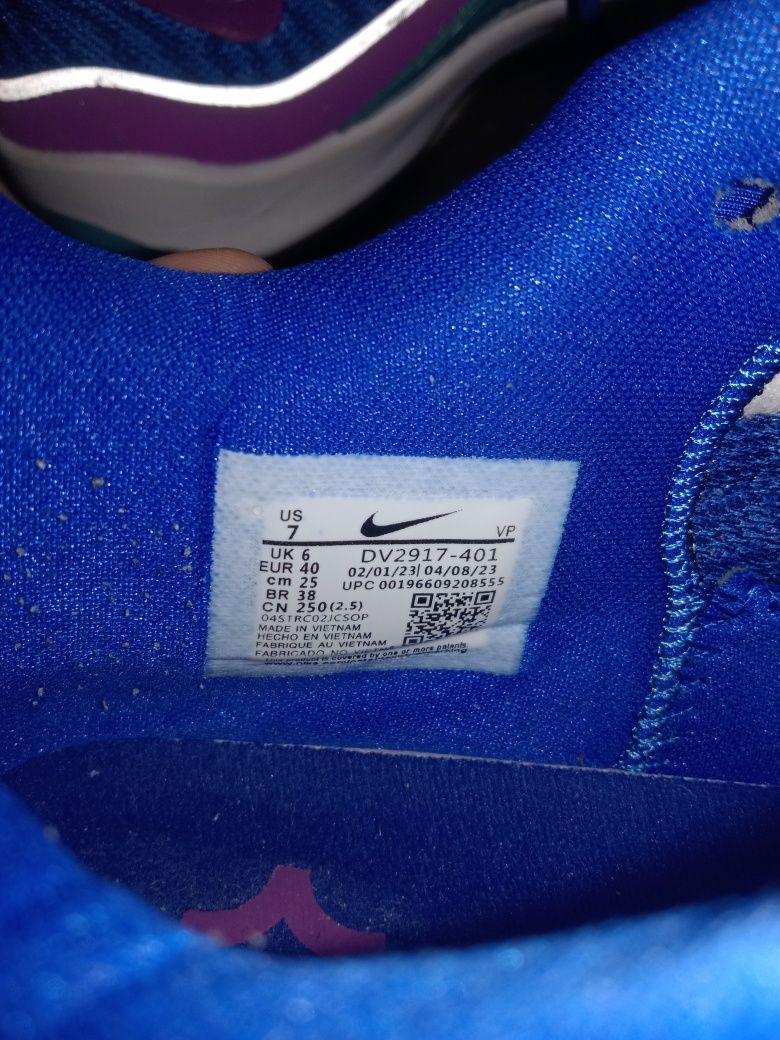 Баскетбольные кроссовки KD 16 синего цвета ,размер:40