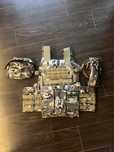 Vestă Tactică Airsoft Camuflaj