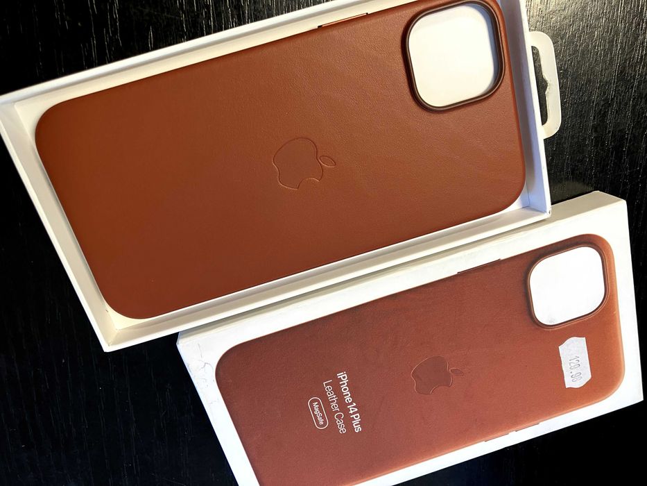 iPhone 14 Plus Leather Case и Silicone Case НОВИ
