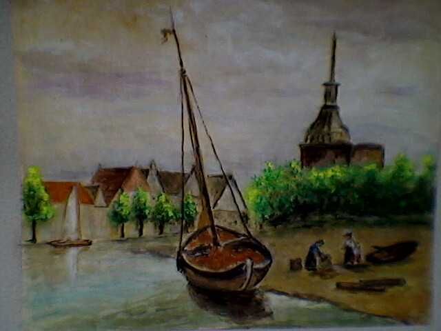 8  Picturi tempera 50 x 40