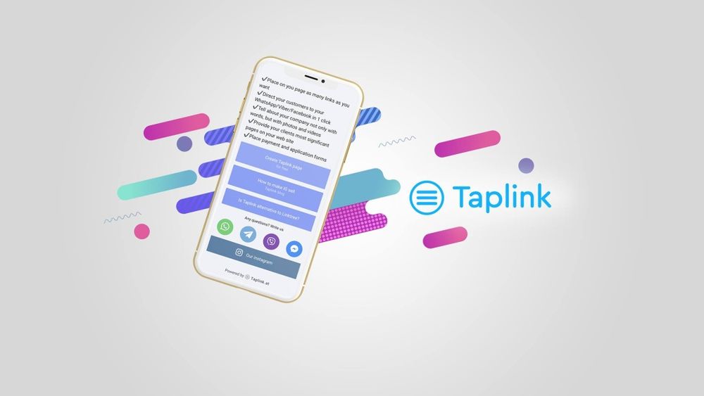 Taplink ( Таплинк ) xizmati
