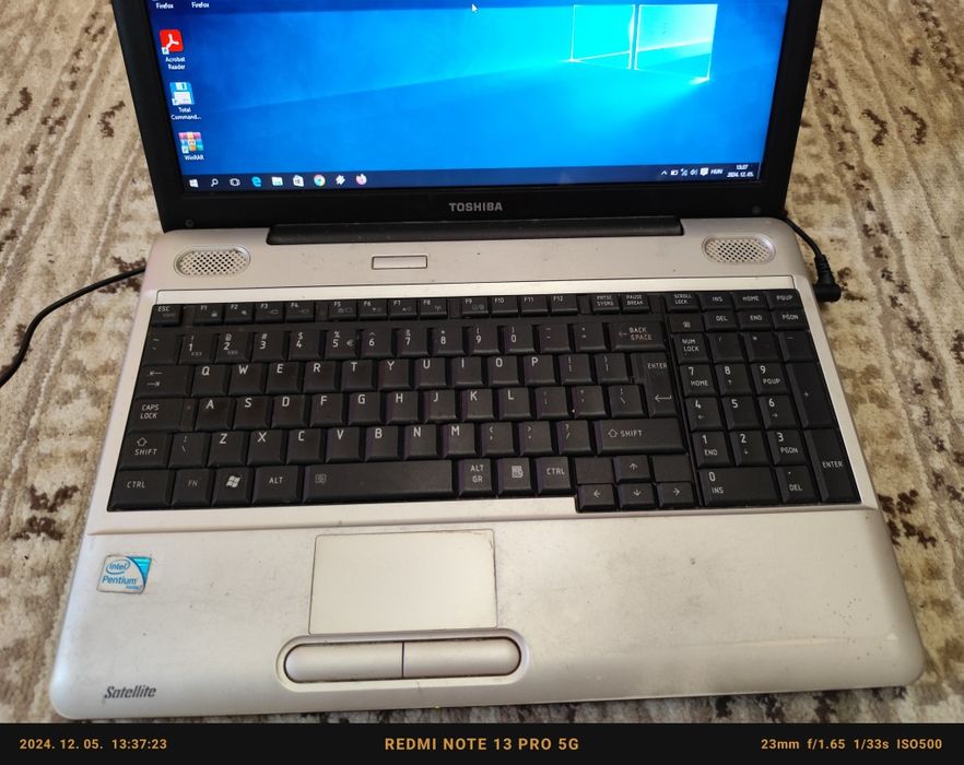 Laptop Toshiba L500. Procesor Intel, 4Gb Ram, SSD 120Gb. Garantie!