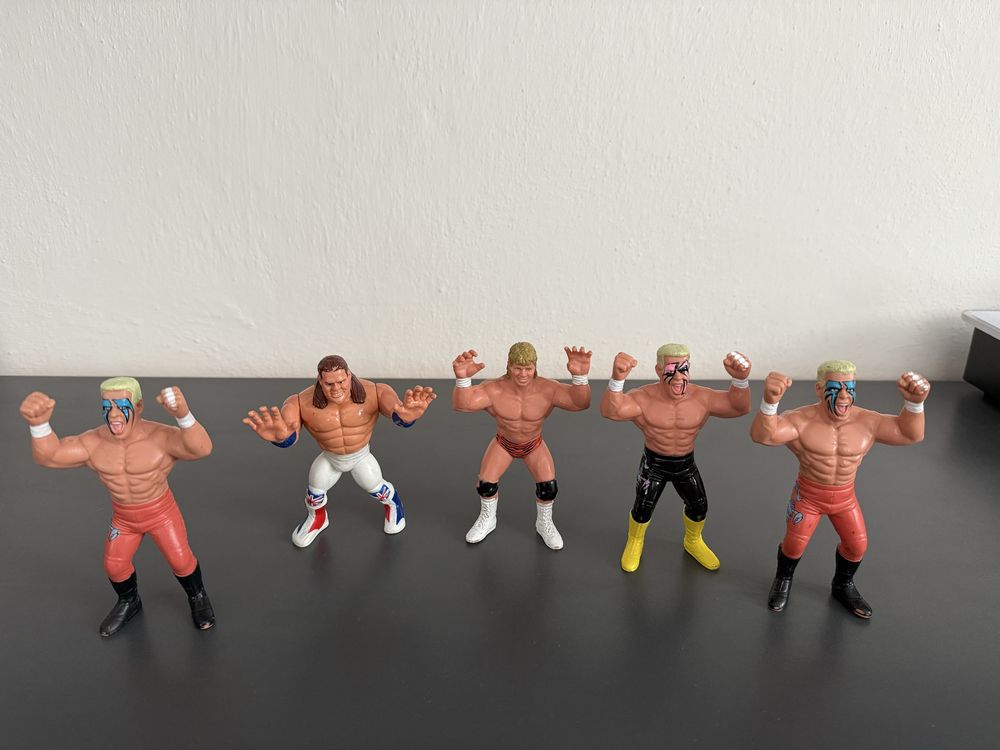 WCW WWF WWE фигури кечисти