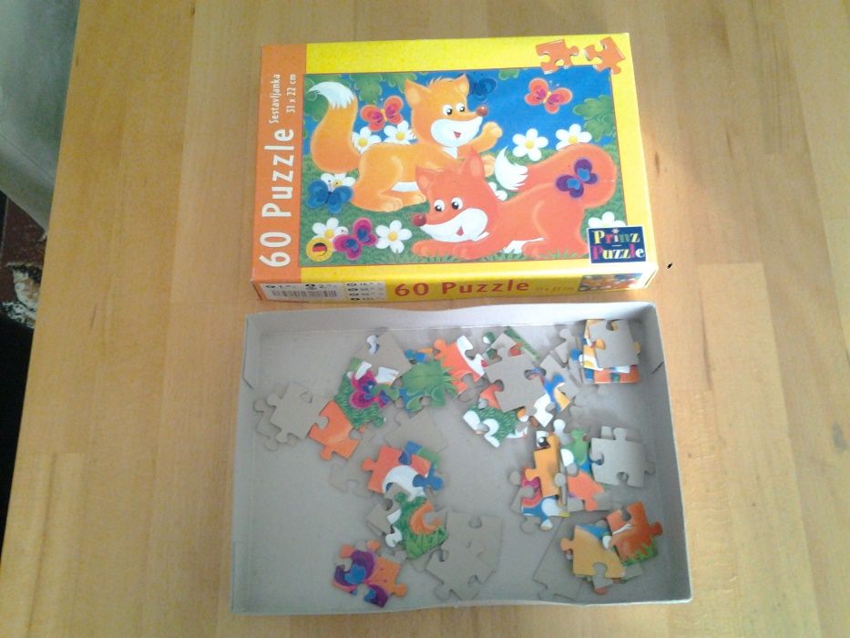 Prinz Fox puzzle copii +2 ani (60 bucati)