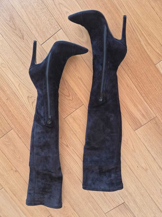 Vând cizme piele întoarsă Musette