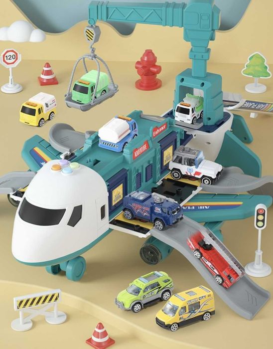 Большой самолет-игрушка для мальчика и девочки, подарок