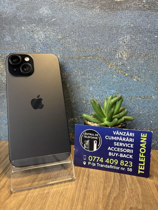 Iphone 15/128Gb/Garantie 2Ani Centrul de Telefoane/Rate