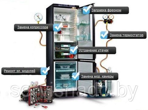 Ремонт холодильников и морозилок