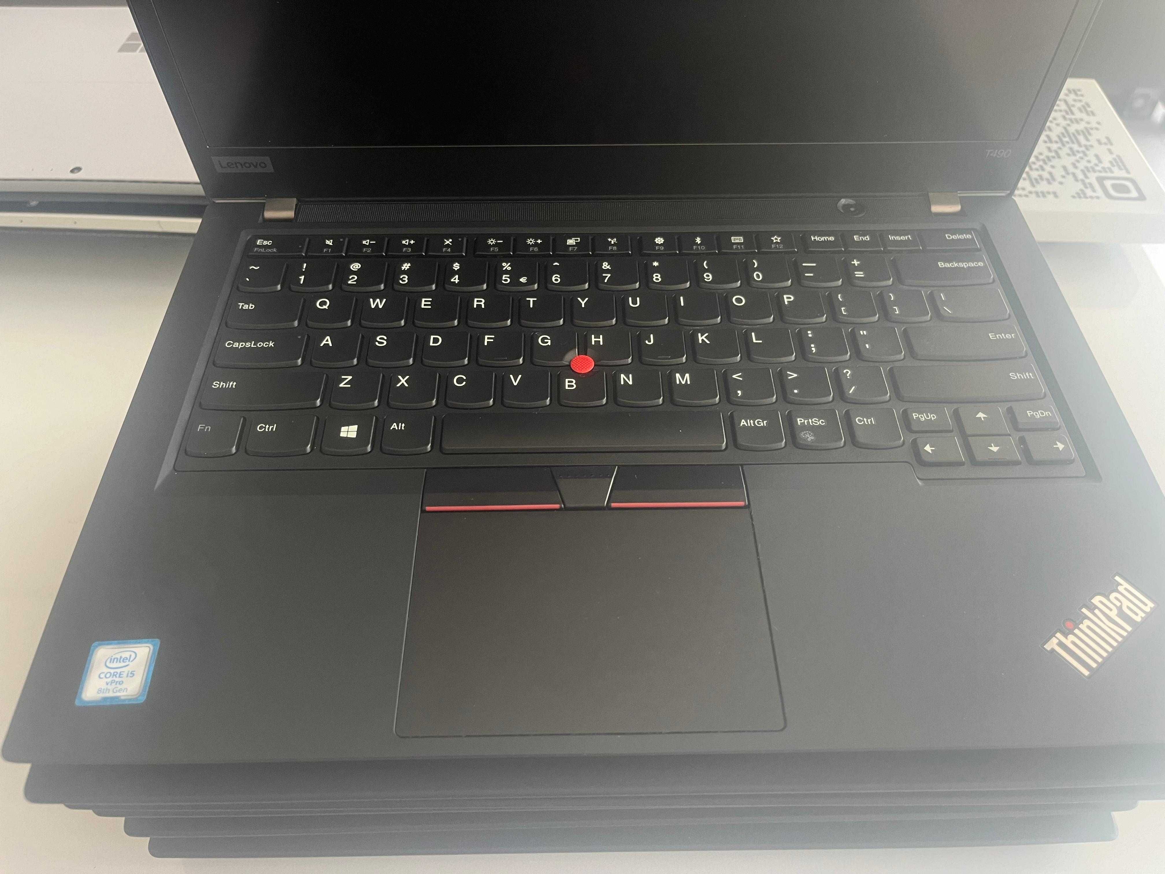 Lenovo ThinkPad T490 I5-8365U-16Gb-256Gb Ssd Touchscreen