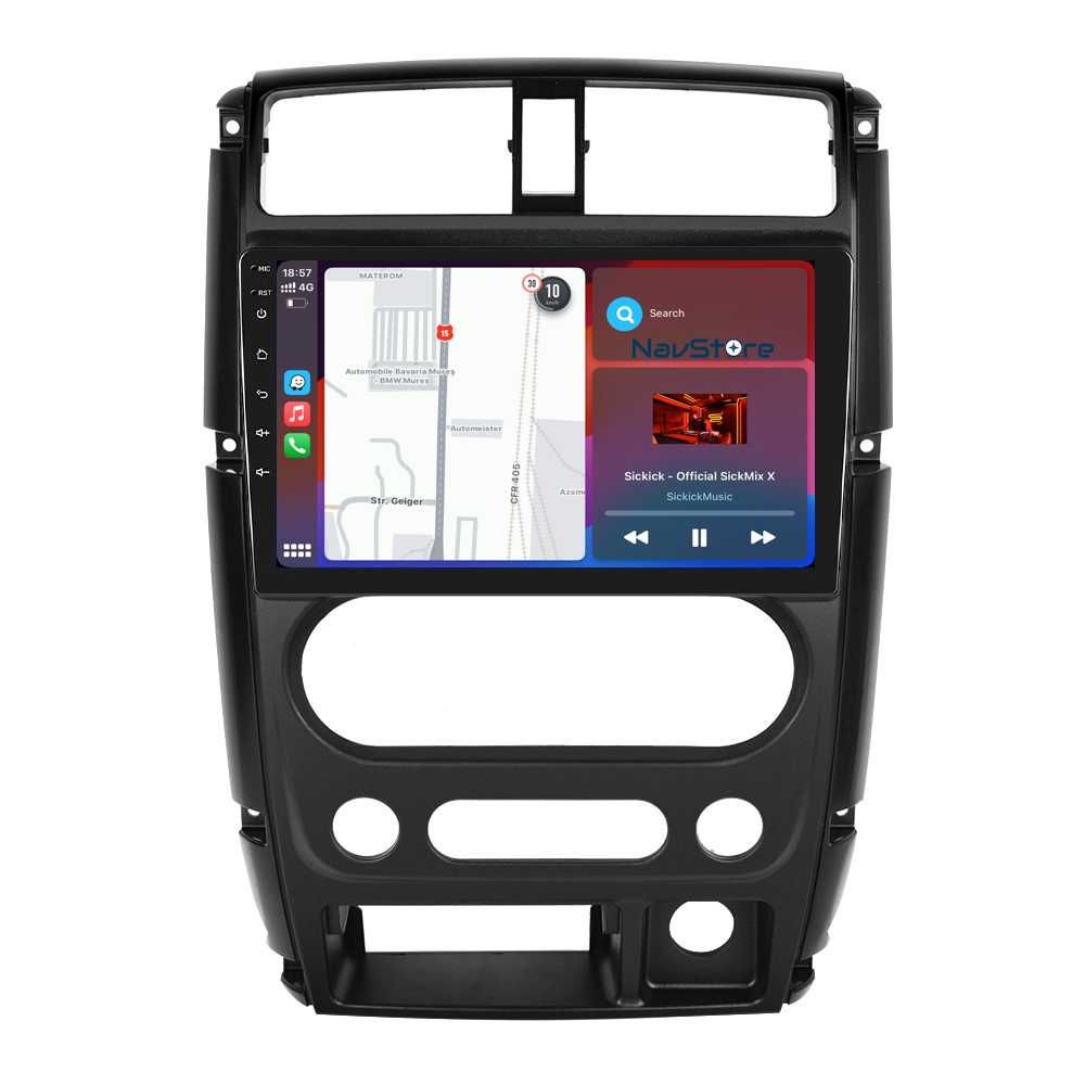 Navigatie Dedicata Suzuki Jimny (2005-2018), 9Inch, Bluetooth, Carplay