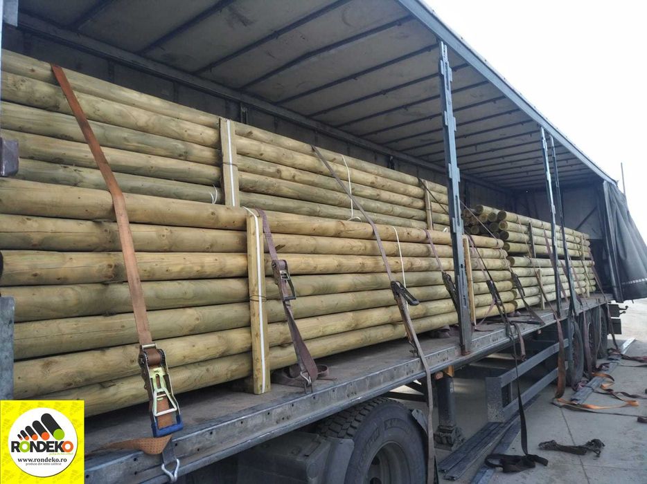 Stalpi din lemn calibrat pentru instalatii antigrindina