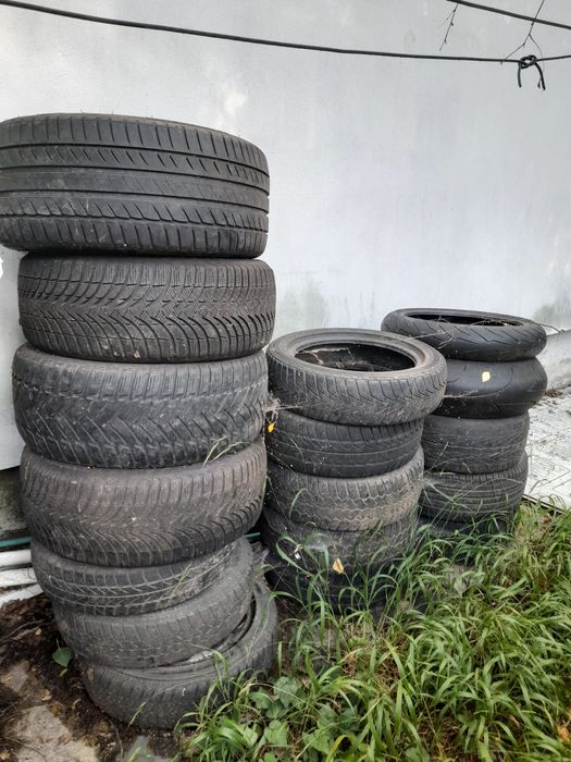 Vand anvelope  second hand 50 lei