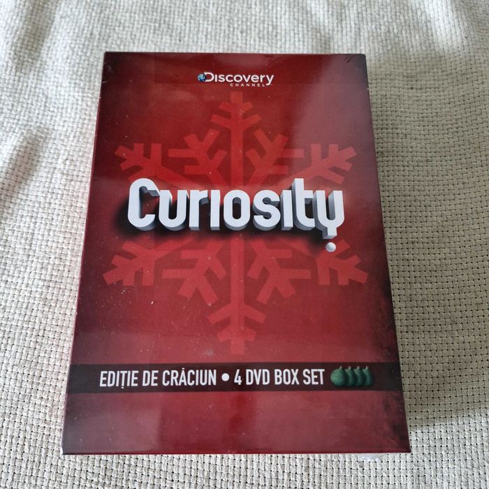 Box Set Discovery Curiosity – Ediție de Crăciun, 4 DVD-uri (sigilat)