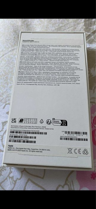 Vind iphone 15 pro max - 256GB  PREȚ 4250 RON