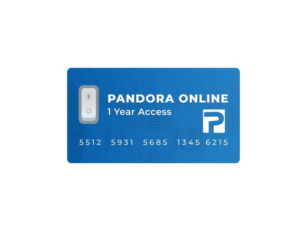 Pandora box activare digitala 1 an